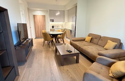 Langzeitmiete einer 2-Zimmer-Wohnung, 55 m², Wohnanlage BW Scala, Belgrad, Serbien